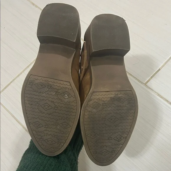 Maurices Tan Women's Lace-Up Loafers - Picture 4 of 4